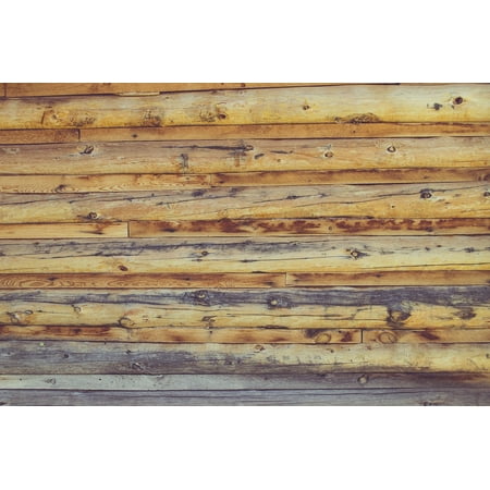 LAMINATED POSTER Brown Wooden Floorboards Boardwalk Planks Wood Poster Print 24 x (Best Wood For Floorboards)