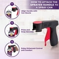 thumbnail image 3 of Aleene's Gloss Acrylic Sealer Spray (2-pack, 6oz.), Spray Can Grip, 3 of 7