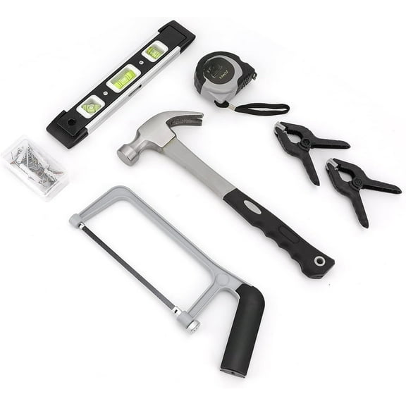 General Household Tool Set 173PCS, Hand Tools Kit for Home Repairs, DIY, Workshop, Garage, Includes Hammer, Screwdrivers, Pliers, Wrenches, Measuring Tools