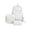 AP19_Beige, variant on Resicozy 2026 Cute Polka Dot Backpack 4-Piece Set for Teen Nylon Backpack Set Aesthetic Daypack Pink