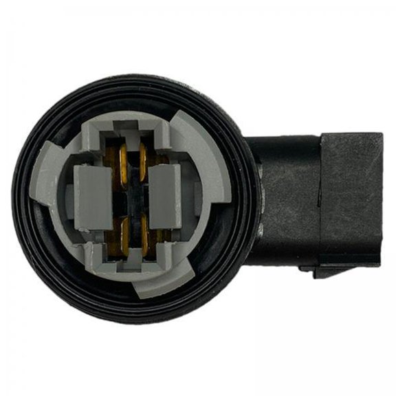 JISADER 3xBrake Tail Light Lamp Bulb Socket 68226719AA for Dodge Attachment Black 3 Pcs