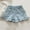 Blue, variant on NAISIBABY Girls Denim Shorts 5 T, Cute Elastic Waist Ruffled Summer Fashion Jean Shorts Blue(2-11T)