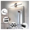 thumbnail image 5 of Drevy Bathroom Vanity Light Dimmable 12W 1020lm IP44 Over LED Mirror Lighting Bar Fixture 16Inch Indoor Wall Sconces Black 2700K/3000K/4000K/5000K/6000K, 5 of 8