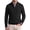 Black, variant on Long Sleeve Men Sweaters Zipper Pullover Knitted Sweaters for Men Twist Textured Collar Men Sweaters