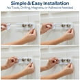 thumbnail image 3 of Wittle Sliding Child Safety Cabinet Locks (6 Pack) | Baby Proof Cabinet Locks, 3 of 8