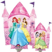 Loftus International A3-3934 Multi-Princess Castle Mini Shape Balloon