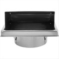 thumbnail image 3 of Cubierta Ventilación Pared 5 Pulgadas,Cubierta Ventilación para Secadora Acero Inoxidable Exterior Secadora Cubierta Ventilación Escape 120 Mm/4,75 Pulgadas Diámetro, 3 of 5