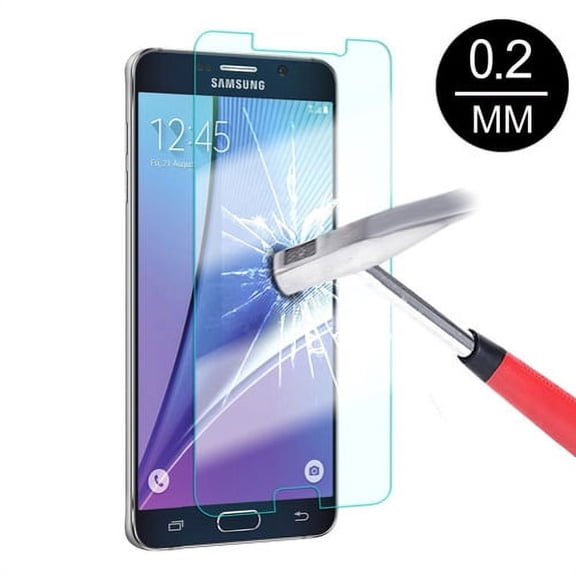 Samsung Galaxy Note 5 - HD Clear Tempered Glass Screen Protector 9H Hardness