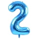 thumbnail image 2 of Globo Azul de 40 Pulgadas con Números Grandes 0-9 (Cero-Nueve) Decoraciones para Fiesta de TONIFUL TONIFUL, 2 of 2