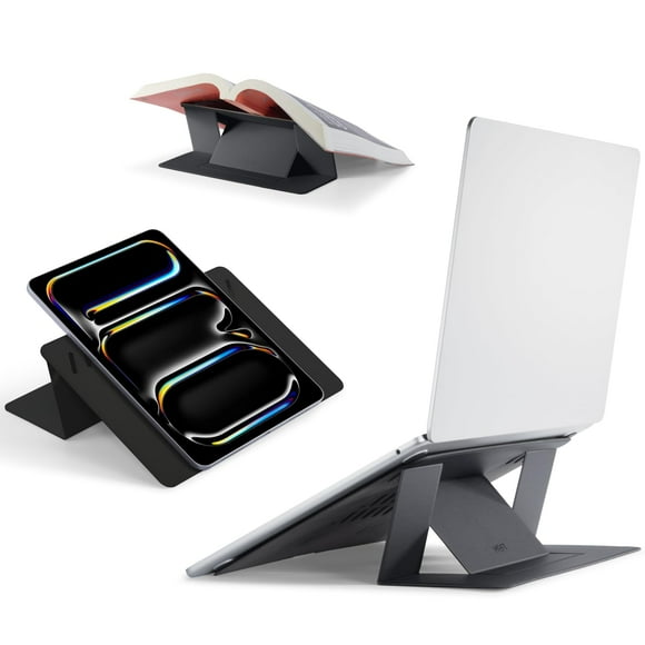 Soporte para portátil MOFT invisible para escritorio, más de 13 tabletas, más de 15 computadoras portátiles