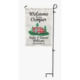 thumbnail image 4 of Printtoo White Welcome To Our Camper Retro Camp Trailer Camping Flags Personalized Outdoor GardenFlagsCamp Decor Accessory Double SidedFlags12.5x18 Inches, 4 of 4