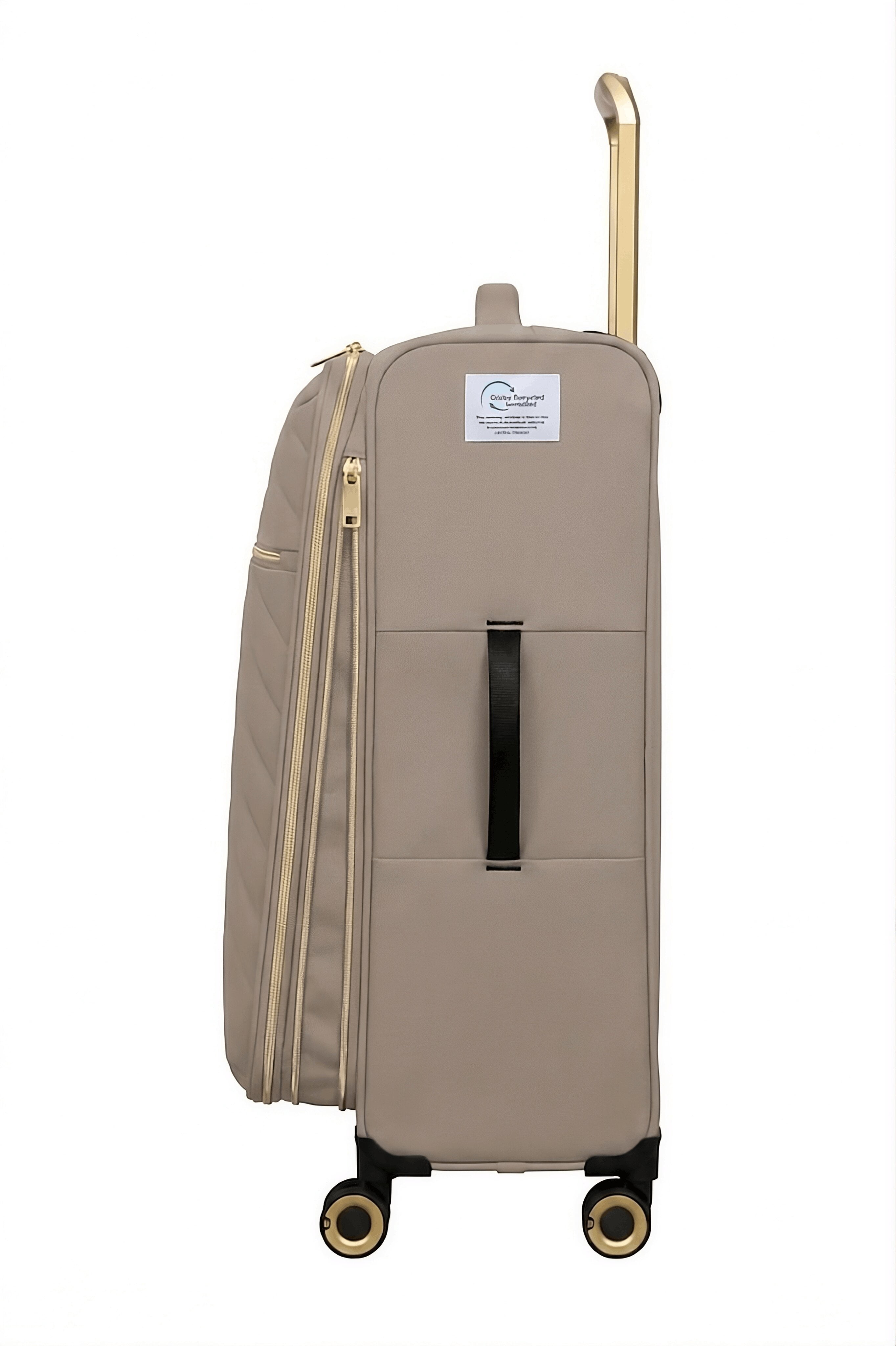 it luggage Plenitude II ECO Softside 28" Medium Checked Expandable Fashion Spinner Luggage, Simply Taupe