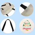 thumbnail image 3 of MesaSe Décor de Noël Sac en Lin Imprimé de Noël, 3 of 3