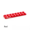 thumbnail image 1 of 40pcs DIY Building Blocks Thin Figures Bricks 2x8 Dots 13Color Educational Creative Size Compatible With 3034 Toys for Children Red 40pcs, 1 of 6