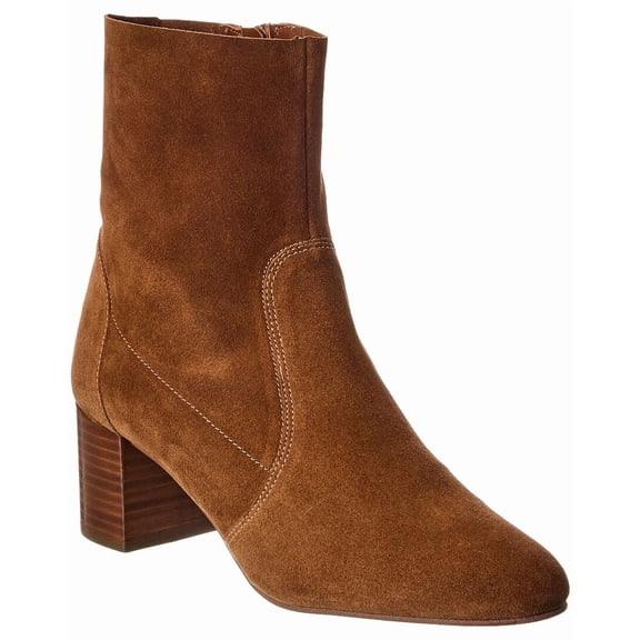 M by Bruno Magli June Suede Bootie, 6, Brown