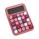 thumbnail image 2 of Calculadora linda, pequeña calculadora científica portátil para estudiantes, 12 dígitos, mini cuerpo, teclas de plástico, almohadilla inferior antideslizante, teclas transparentes, calculadora contado, 2 of 6