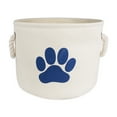 thumbnail image 2 of Bone Dry Polyester Pet Bin Paw Off White Round Small, 2 of 4
