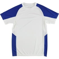 Augusta Sportswear Boys Two Tone Unisex Soccer Jersey, White, Big Kids (8-20), L