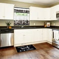 thumbnail image 2 of Kitchen Comfort Modern Farmhouse Tier and Valance Window Curtain Set - 58x24 - Black, 2 of 3