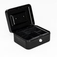 thumbnail image 4 of CB152 Stainless Steel Small Safe Box Cash Box Black, 4 of 12