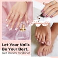 thumbnail image 4 of Set de esmaltes de uñas Modelones, 6 colores, nude, rosa y marrón, para mujer, 4 of 9