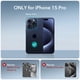 thumbnail image 2 of Funda de teléfono ESR Air Armor Series para iPhone 15 Pro, 2 of 7