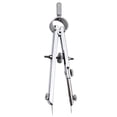 thumbnail image 3 of HLONK Portable Geometry Compass Silver 1Pcs Metal for Students and Designers in Classroom, 3 of 8
