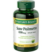 Nature's Bounty Saw Palmetto, 250 CT (Pack of 3)