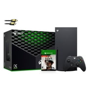 Refurbished Latest Xbox Series X Gaming Console Bundle - 1TB SSD Black Xbox Console and Wireless Controller with COD: Cold War and Mytrix HDMI Cable