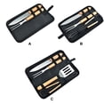 thumbnail image 4 of serony Outils de Cuisson Barbecue Randonnée Fourchette en Acier Inoxydable Lavable Portable avec Sac de Rangement 3 Pcs/set, 4 of 6