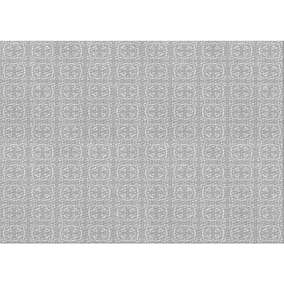 Ahgly Company Machine Washable Indoor Rectangle Transitional Gunmetal Gray Area Rugs, 6' x 9'