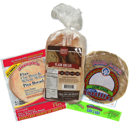 Low Carb Bread Box, Keto Box, Great Low Carb Bread Company, Mama Lupe Tortillas, Joseph's Low Carb