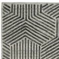 thumbnail image 5 of SAFAVIEH Mirage Giffard Geometric Area Rug, Light Grey/Charcoal, 6' x 9', 5 of 7
