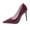 Wine, variant on KEGIRLOM Women's Fashionable Casual Solid Color Pointed Toe Closed Toe Heels Versatile High Heels Shoes Black 6.5