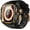 Transparent Black Rose Gold Black, variant on Rugged Case with Band for Apple Watch Ultra 3/Ultra 2 49mm Band,No Tools one click Open Protective Cover Bumper for iWatch Ultra Silicone Strap Transparent Black Black