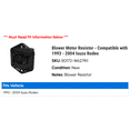 thumbnail image 2 of Blower Motor Resistor - Compatible with 1993 - 2004 Isuzu Rodeo 1994 1995 1996 1997 1998 1999 2000 2001 2002 2003, 2 of 2