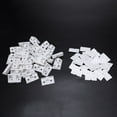 thumbnail image 3 of 180Pcs Shelf Cabinet 90 Degree Plastic Corner Braces Angle Brackets White, 3 of 8
