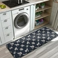 thumbnail image 3 of Blue Cartoon Unicorn Flower Pattern Kitchen Rug Mat,Kitchen Runner Rugs Non Skid Washable,Decorative Kitchen Floor Mats for Kitchen,Sink,Laundry,17"x47.2", 3 of 7