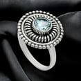 thumbnail image 4 of Sky Blue Topaz 925 Sterling Silver Ring s.6 Jewelry R-1388 AGR1017_A_6, 4 of 6