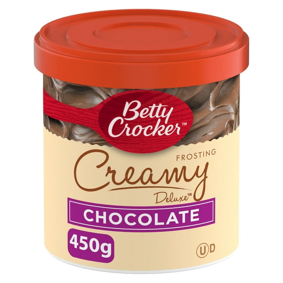 Betty Crocker Creamy Deluxe Frosting, Chocolate, 450 g, 450 g