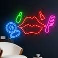 thumbnail image 5 of Handmadetneonsign Beauty Make Up Artist Neon Sign, Cosmetics Neon Light, Beauty Led Sign Decor, 5 of 5