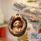 thumbnail image 1 of Animals Christmas Ornaments Christmas Tree Animals Print Acrylic Ornaments Forest Animals Decorations Christmas Decorations Souvenir Gifts, 1 of 3