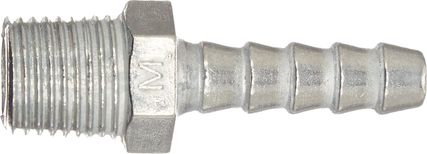 Milton Industries 1/4" M End, 1/4" ID Hose, 2/cd