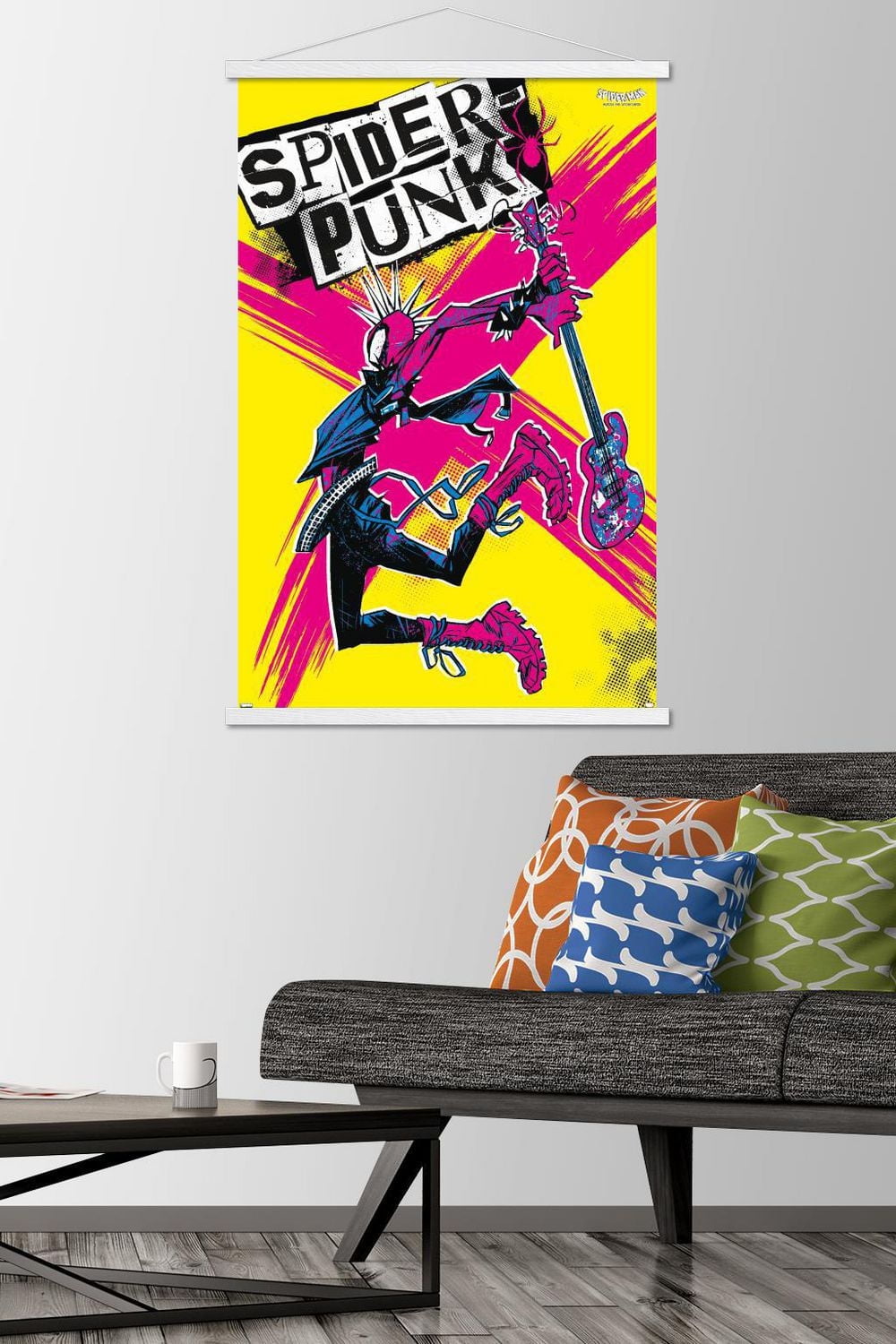 Marvel Spider-Man: Across The Spider-Verse - Spider-Punk Wall Poster, 22.375" x 34"