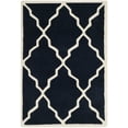 thumbnail image 3 of SAFAVIEH Chatham Clinton Geometric Wool Area Rug, Dark Blue, 2' x 3', 3 of 9