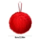 thumbnail image 3 of Adornos navideños de bolas, colgante para árbol de Navidad, 12 piezas de adornos navideños peludos verde lima para árbol, adornos navideños colgantes verdes, colgante de bola de 6 cm, 3 of 8