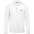 thumbnail image 2 of Men's Levelwear White Los Angeles Angels Heron Insignia 2.0 Quarter-Zip Jacket, 2 of 3