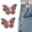Red, variant on Detachable Butterfly Clips,Reusable PantWaist Tightener for Loose Jeans Jackets Coats Shirts
