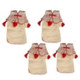 thumbnail image 2 of Small Dog Dress, Dog Tang Suit Cotton Spring Summer Breathable New Style Exquisite Design For Cat For Puppy For Dog ANGGREK AC6809, 2 of 8
