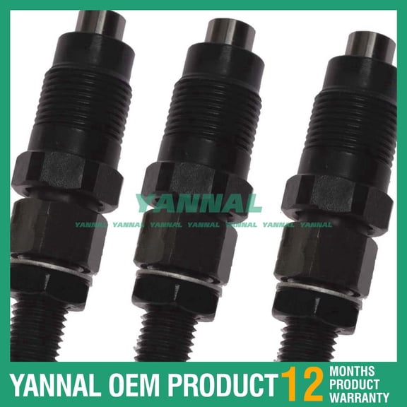 3x Fuel Injectors 16032-53000 16032-53902 For Kubota D1105 D1105T D1005 D905